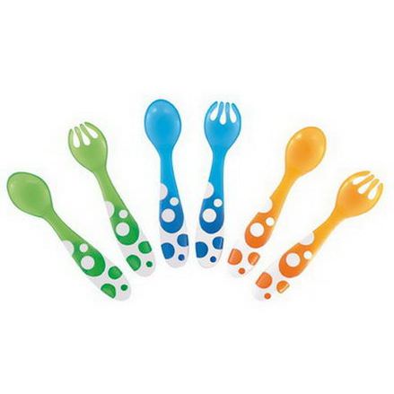 Munchkin, Multi Forks&Spoons, 12+ Months, 6 Pieces