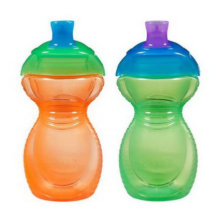 Munchkin, Sippy Cups, 9 Months, 2 Cups 266ml Each