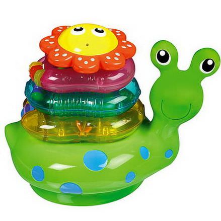 Munchkin, Snail Stacker Bath Toy, 9 +Months