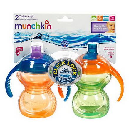 Munchkin, Trainer Cups, 6+ Months, 2 Cups 207ml Each