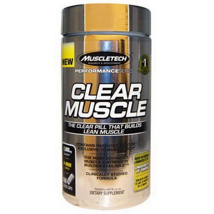 Muscletech, Clear Muscle, 168 Liquid Caps