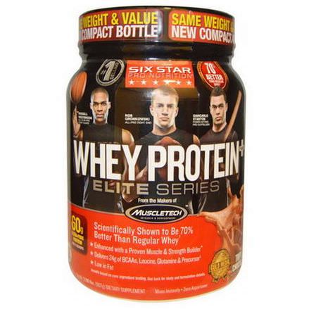 Muscletech, Six Star Pro Nutrition, Whey Protein Plus, Elite Series, Triple Chocolate 907g