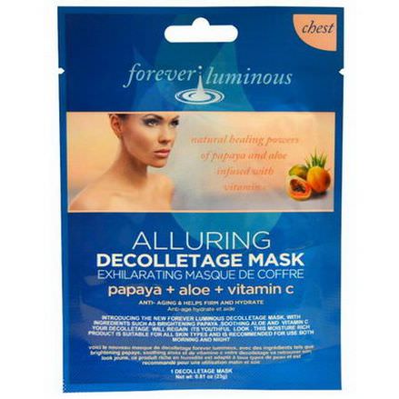 My Spa Life, Forever Luminous, Alluring Decolletage Mask, Chest, 1 Decolletage Mask 23g