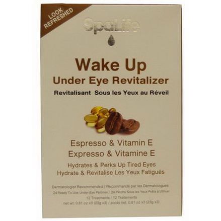 My Spa Life, Wake Up Under Eye Revitalizer, Expresso&Vitamin E, 12 Treatments