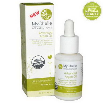 MyChelle Dermaceuticals, Advanced Argan Oil, All / Combination Facial Oil 30ml