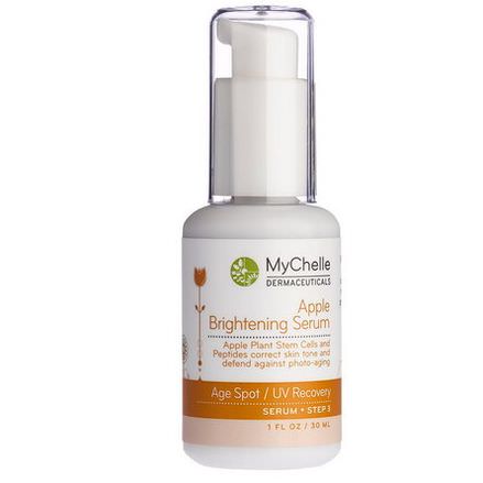 MyChelle Dermaceuticals, Apple Brightening Serum, Age Spot / UV Recovery, Step 3 30ml