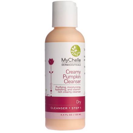 MyChelle Dermaceuticals, Creamy Pumpkin Cleanser, Dry, Step 1 130ml