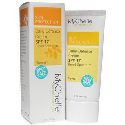 MyChelle Dermaceuticals, Daily Defense Cream, SPF 17 35ml