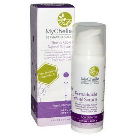 MyChelle Dermaceuticals, Remarkable Retinal Serum, Age Defense, Step 3 30ml
