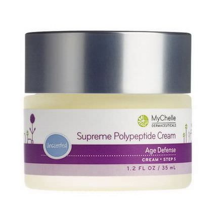 MyChelle Dermaceuticals, Supreme Polypeptide Cream Unscented, Step 5, Age Defense 35ml