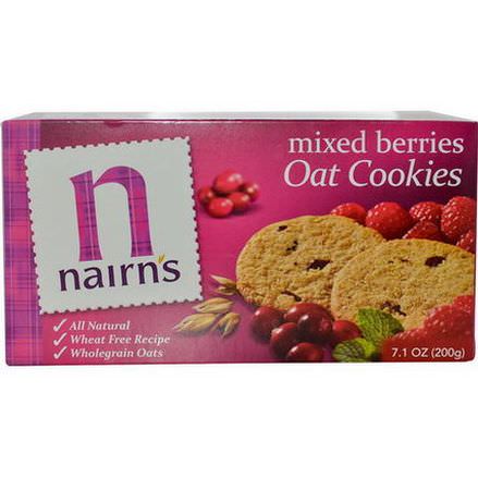 Nairn's Inc, Oat Cookies, Mixed Berries 200g