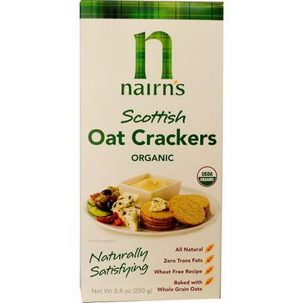 Nairn's Inc, Organic, Scottish Oat Crackers 250g
