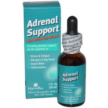 NatraBio, Adrenal Support 30ml