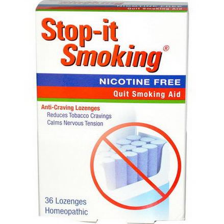 NatraBio, Stop-It Smoking, Anti-Craving Lozenges, 36 Lozenges
