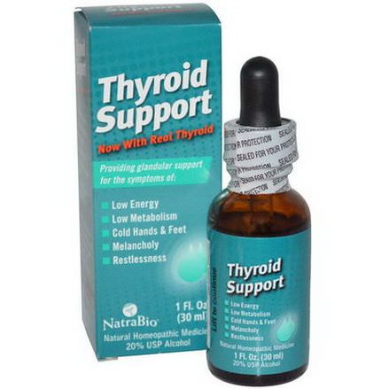 NatraBio, Thyroid Support 30ml
