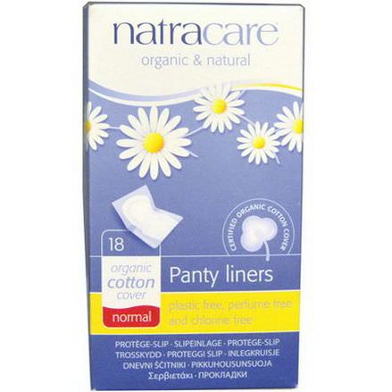 Natracare, Organic&Natural Panty Liners, Normal, 18 Panty Liners