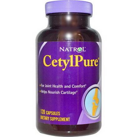 Natrol, Cetyl Pure, 120 Capsules