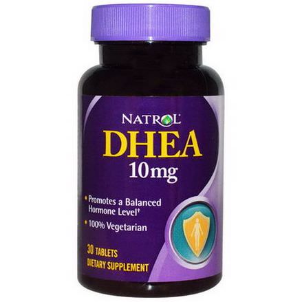 Natrol, DHEA, 10mg, 30 Tablets