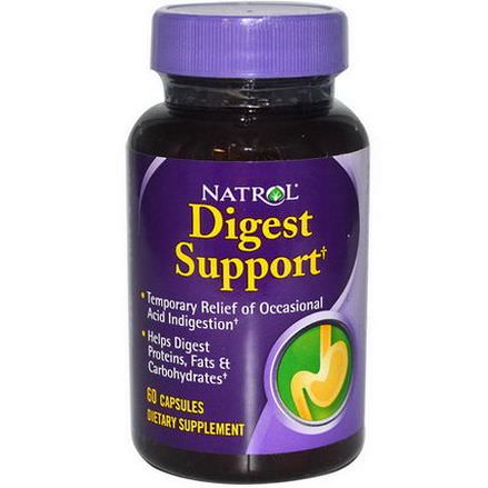 Natrol, Digest Support, 60 Capsules