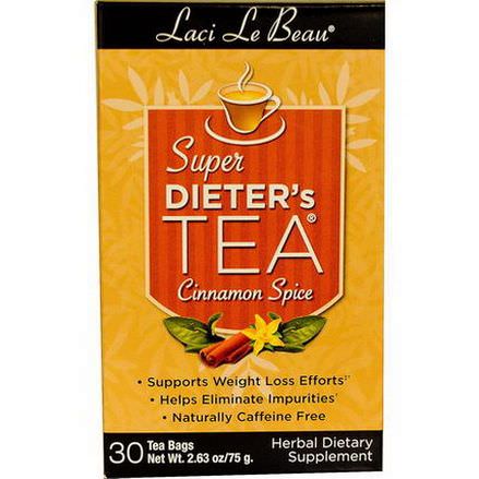 Natrol, Laci Le Beau, Super Dieter's Tea, Cinnamon Spice, 30 Tea Bags 75g