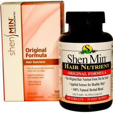 Natrol, Shen Min, Hair Nutrient, Original Formula, 90 Tablets