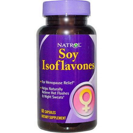 Natrol, Soy Isoflavones, 60 Capsules