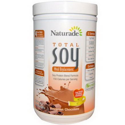 Naturade, Total Soy, Meal Replacement, Bavarian Chocolate 507g
