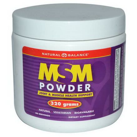 Natural Balance, MSM Powder, 320g