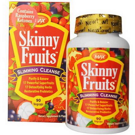 Natural Balance, Skinny Fruits, Slimming Cleanse, 90 Veggie Caps