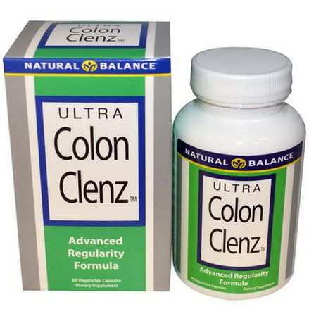 Natural Balance, Ultra Colon Clenz, 60 Veggie Caps