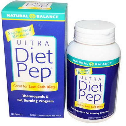 Natural Balance, Ultra Diet Pep, 120 Tablets