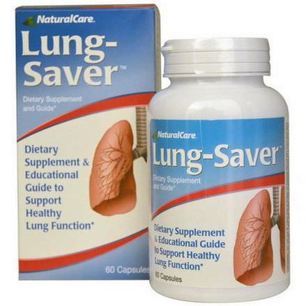 Natural Care, Lung-Saver, 60 Capsules