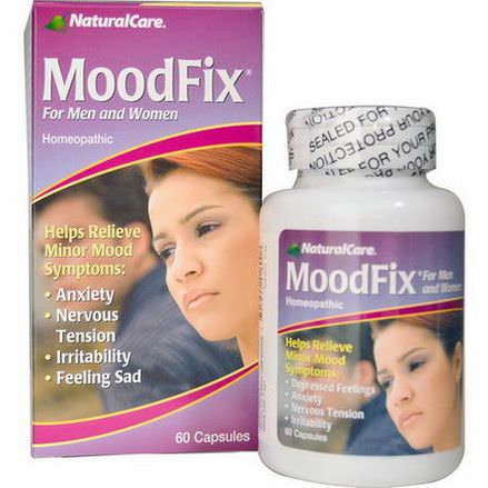 Natural Care, MoodFix, For Men and Women, 60 Capsules