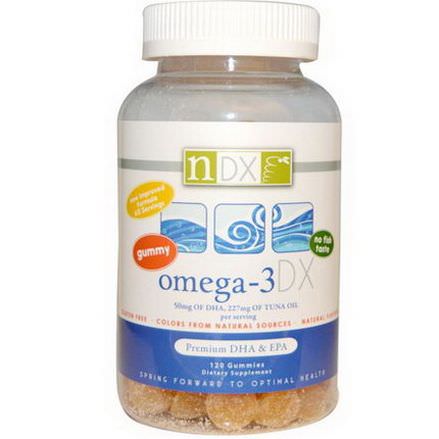Natural Dynamix, Omega-3 DX, 120 Gummies