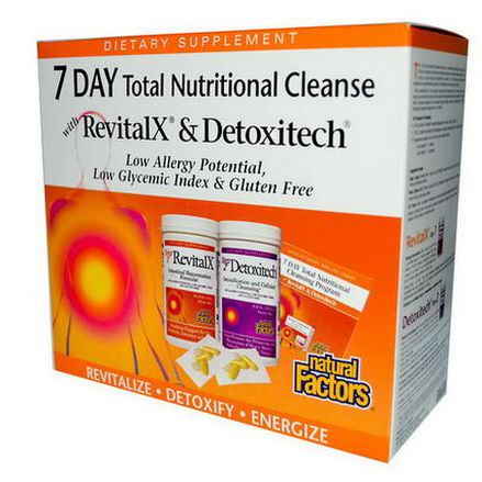 Natural Factors, 7 Day Total Nutritional Cleansing Program Kit