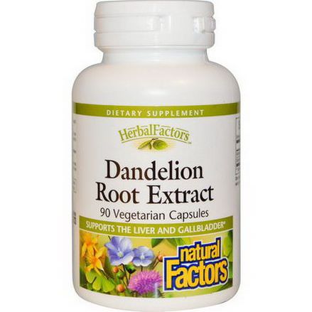 Natural Factors, Dandelion Root Extract, 90 Veggie Caps