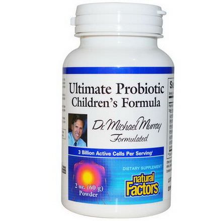 Natural Factors, Ultimate Probiotic Children's Formula, Powder 60g