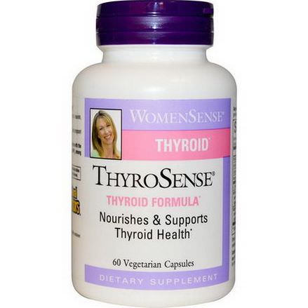 Natural Factors, WomenSense, ThyroSense, Thyroid, 60 Veggie Caps