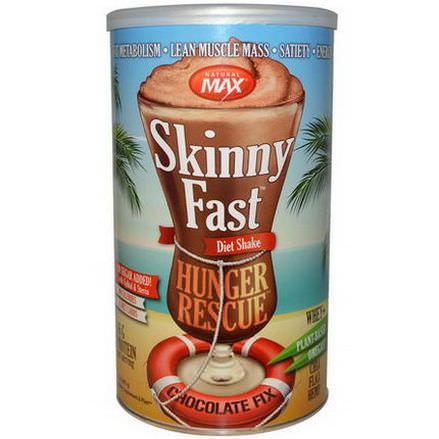 Natural Max, Skinny Fast Hunger Rescue Diet Shake, Chocolate Fix 483g
