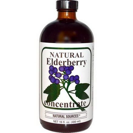 Natural Sources, Natural Elderberry Concentrate 480ml