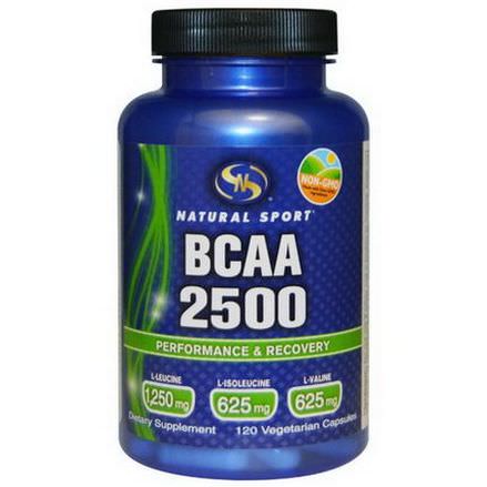 Natural Sport, BCAA 2500, 120 Veggie Caps