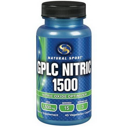Natural Sport, GPLC Nitric 1500, 45 Veggie Caps