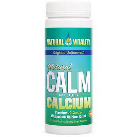 Natural Vitality, Natural Calm Plus Calcium Unflavored 226g