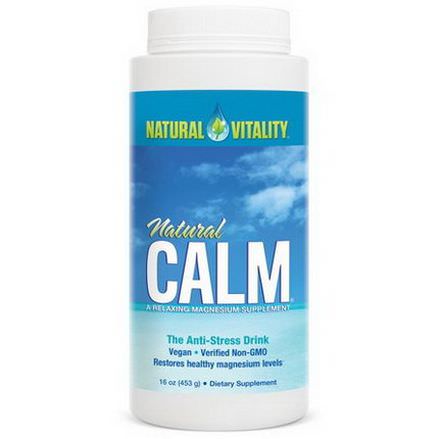Natural Vitality, Natural Calm, The Anti-Stress Drink Unflavored 453g