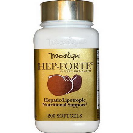 Naturally Vitamins, Marlyn, Hep-Forte, 200 Softgels