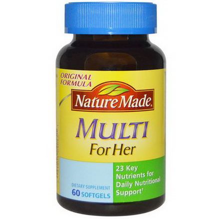 Nature Made, Multi For Her, 60 Softgels