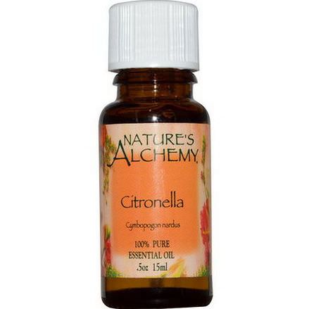 Nature's Alchemy, Citronella, Essential Oil 15ml