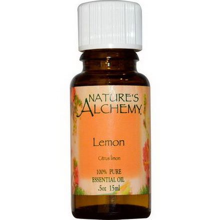 Nature's Alchemy, Essential Oil, Lemon 15ml