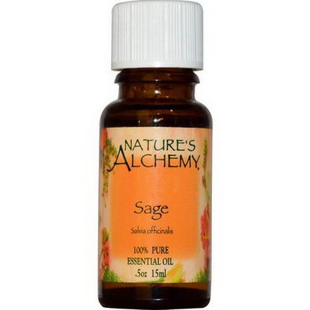 Nature's Alchemy, Essential Oil, Sage 15ml