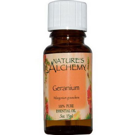 Nature's Alchemy, Geranium, Essential Oil 15ml